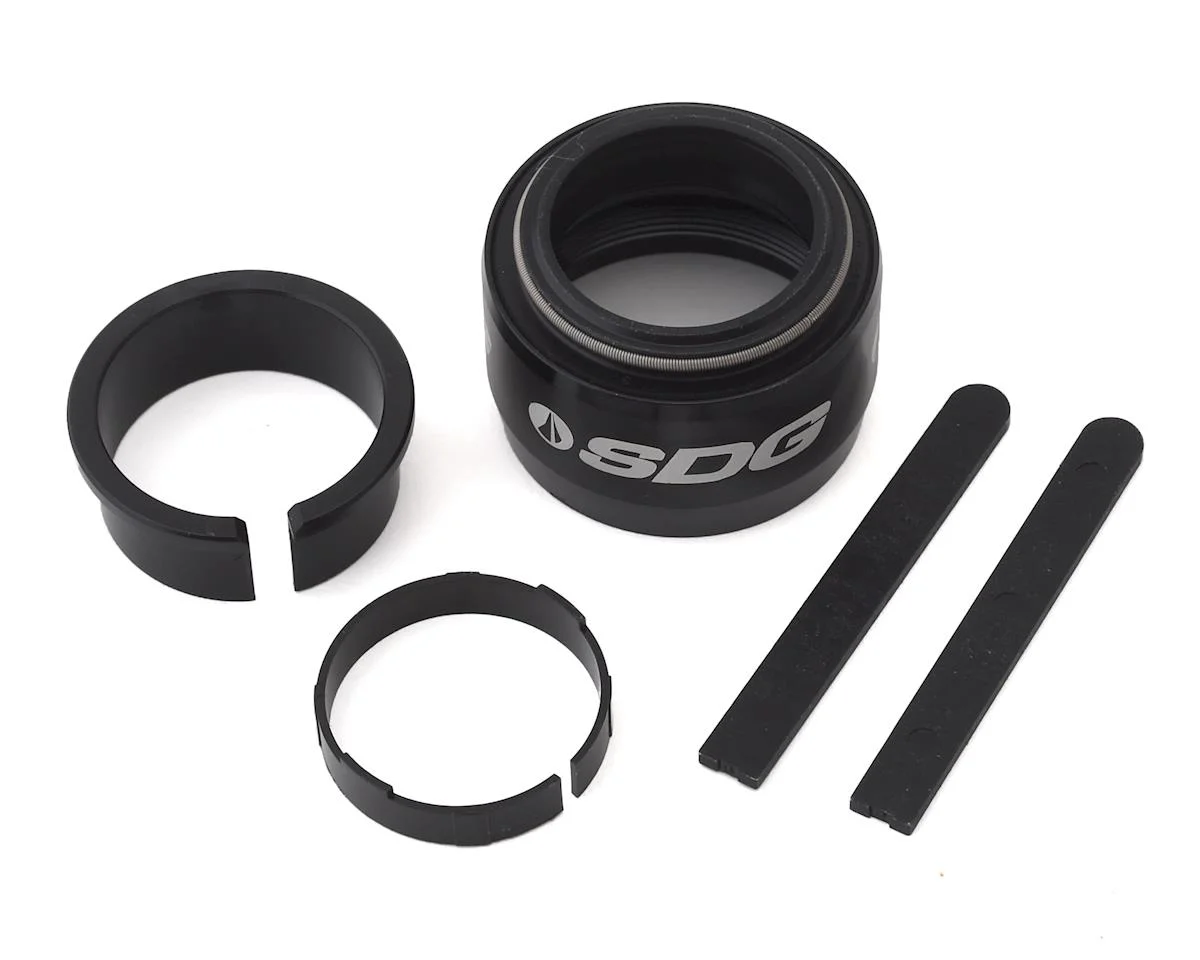 SDG Tellis Seatpost Collar and Keyway Assembly (Black)